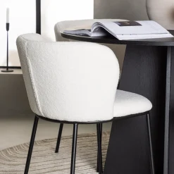 Matgrupp Venture Home Bootcut Ø110 cm med 4 st Edina stolar