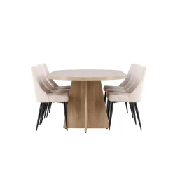 Matgrupp Venture Home Bootcut 230 med 6 st Leone Stolar