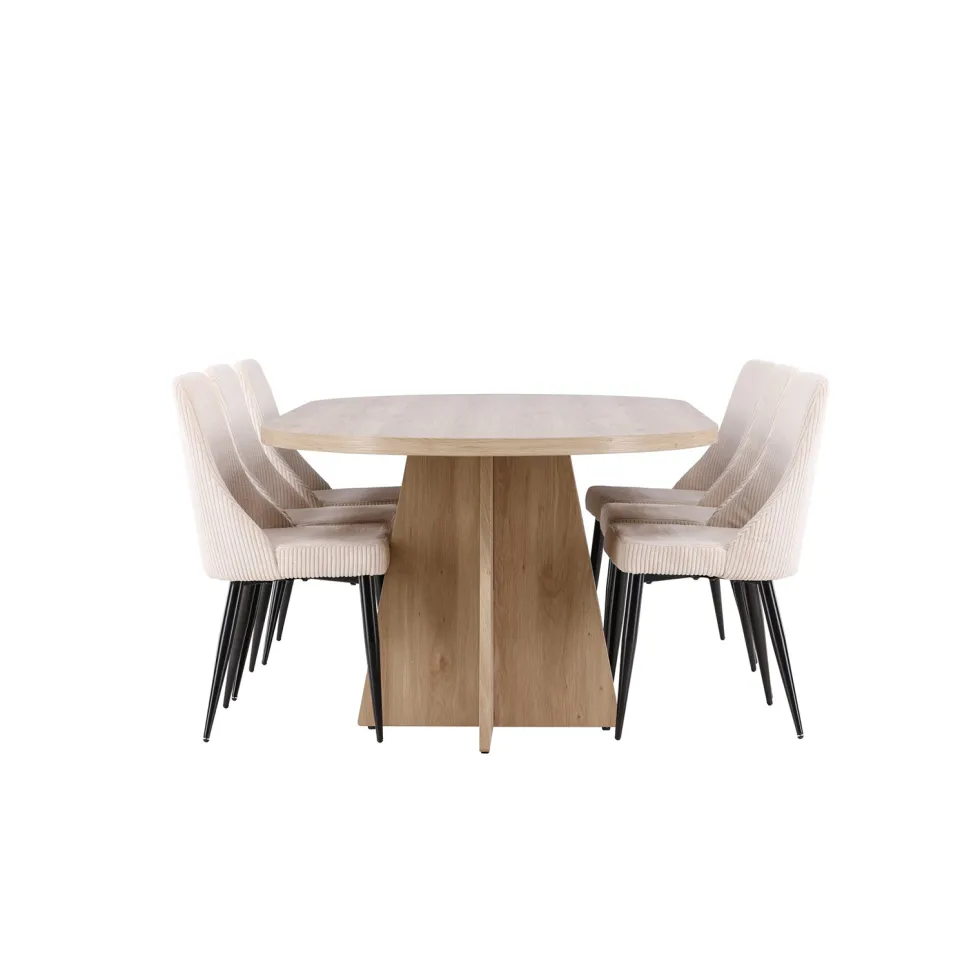 Matgrupp Venture Home Bootcut 230 med 6 st Leone Stolar