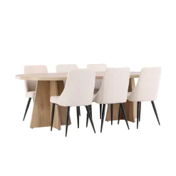 Matgrupp Venture Home Bootcut 230 med 6 st Leone Stolar