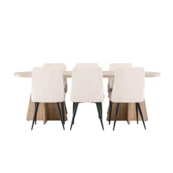 Matgrupp Venture Home Bootcut 230 med 6 st Leone Stolar