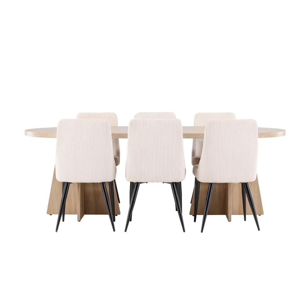 Matgrupp Venture Home Bootcut 230 med 6 st Leone Stolar