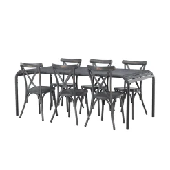 Matgrupp Venture Home Borneo Bord med 6 Tablas Stolar