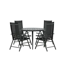 Matgrupp Venture Home Break Ø120 cm med 4 Break Stolar