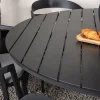 Matgrupp Venture Home Break Ø150 med 6 Slit Stapelstolar