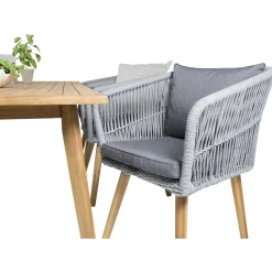 Matgrupp Venture Home Caisa 220 med 6 Caisa Stolar