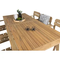 Matgrupp Venture Home Caisa 220 med 6 Moa Matstolar