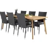 Matgrupp Venture Home Caisa 220 med 6 Asta Stolar