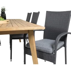 Matgrupp Venture Home Caisa 220 med 6 Asta Stolar
