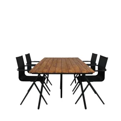 Matgrupp Venture Home Chane med 4 Anve Matstolar