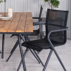 Matgrupp Venture Home Chane med 4 Anve Matstolar