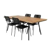 Matgrupp Venture Home Chane med 4 Lumi Matstolar