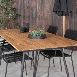 Matgrupp Venture Home Chane med 4 Lumi Matstolar