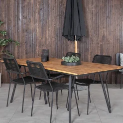 Matgrupp Venture Home Chane med 4 Lumi Matstolar
