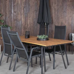 Matgrupp Venture Home Chane med 4 Curz Matstolar