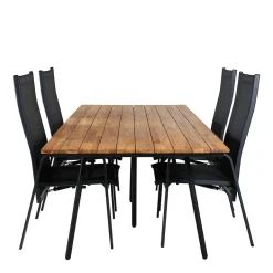 Matgrupp Venture Home Chane med 4 Curz Matstolar