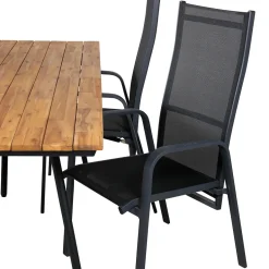 Matgrupp Venture Home Chane med 4 Curz Matstolar