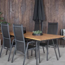 Matgrupp Venture Home Chane med 4 Curz Matstolar