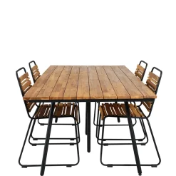 Matgrupp Venture Home Chane med 4 Billy Matstolar
