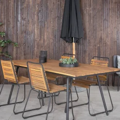 Matgrupp Venture Home Chane med 4 Billy Matstolar