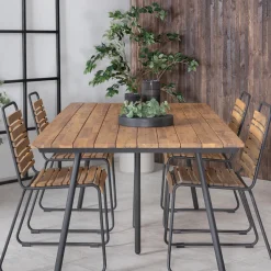 Matgrupp Venture Home Chane med 4 Billy Matstolar