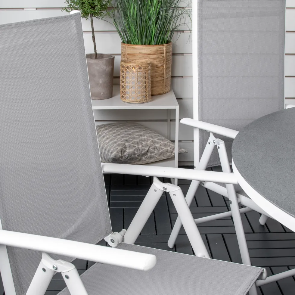 Matgrupp Venture Home Copacabana med 6 Bront Positionsstolar
