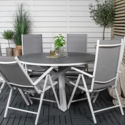 Matgrupp Venture Home Copacabana med 6 Bront Positionsstolar