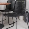 Matgrupp Venture Home Cot med 4 Lindos StolarSvart