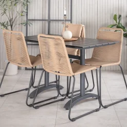 Matgrupp Venture Home Denver med 4 Lindos Stolar