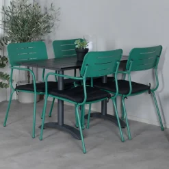 Matgrupp Venture Home Denver med 4 Nicke Stolar