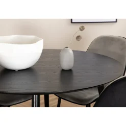 Matgrupp Venture Home Dipp Ø115 cm med 4 Emma Stolar