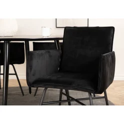 Matgrupp Venture Home Dipp Ø115 cm med 4 Petra Stolar
