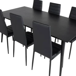Matgrupp Venture Home Dipp med 6 Slim Stolar