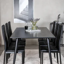 Matgrupp Venture Home Dipp med 6 Slim Stolar
