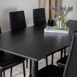 Matgrupp Venture Home Dipp med 6 Slim Stolar