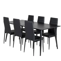 Matgrupp Venture Home Dipp med 6 Slim Stolar