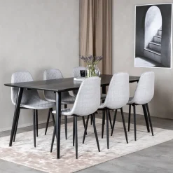 Matgrupp Venture Home Dipp med 6 Polar Diamond stolar
