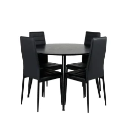 Matgrupp Venture Home Dipp med 4 Slim High stolar