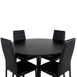 Matgrupp Venture Home Dipp med 4 Slim High stolar