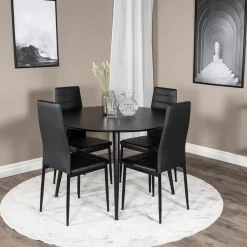 Matgrupp Venture Home Dipp med 4 Slim High stolar