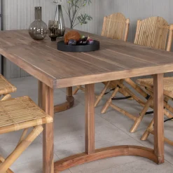Matgrupp Venture Home Erica med 6 Cane Stolar