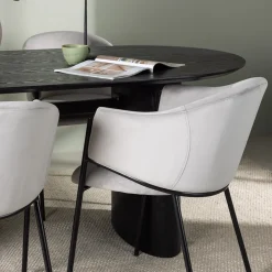 Matgrupp Venture Home Isolde med 4 st Evelina stolar