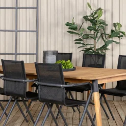 Matgrupp Venture Home Julle med 6 Sally Matstolar
