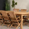 Matgrupp Venture Home Kiara 220 med 6 Stolar Med Armstöd