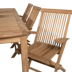 Matgrupp Venture Home Kiara 220 med 6 Stolar Med Armstöd