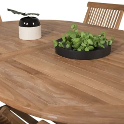 Matgrupp Venture Home Kiara 180/240 med 6 Stolar Med Armstöd