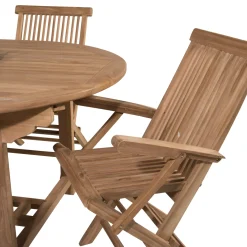 Matgrupp Venture Home Kiara 180/240 med 6 Stolar Med Armstöd