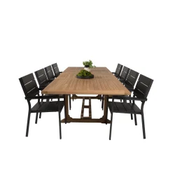 Matgrupp Venture Home Kiara 195/295 med 8 Lova Stolar
