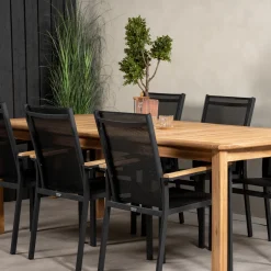 Matgrupp Venture Home Kiara 220 med 6 Thea Matstolar