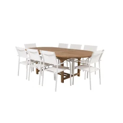 Matgrupp Venture Home Kiara 180/240 med 8 Siri Stolar